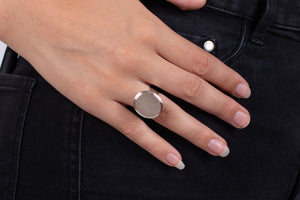 Ring Drusenquarz