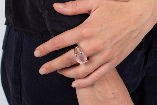 Ring Rosenquarz