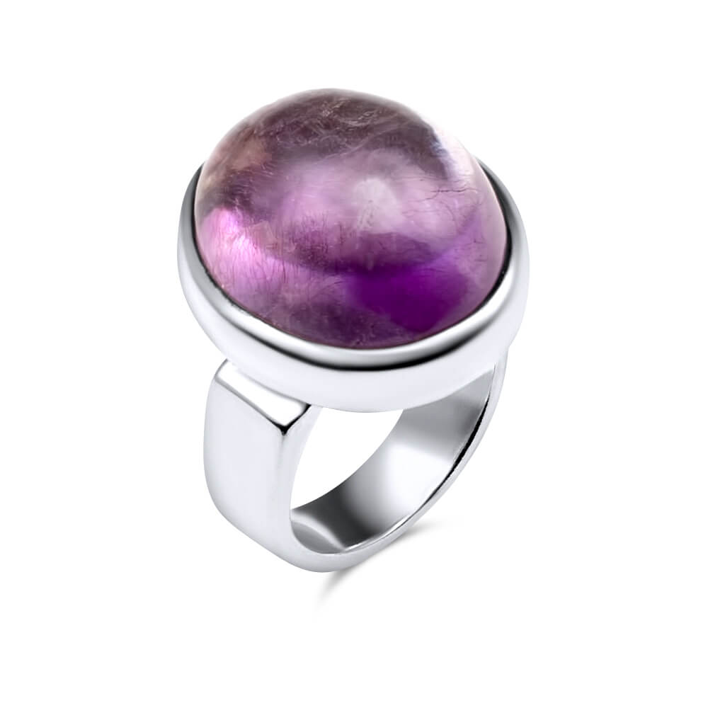 Ring Amethyst mit Einschluss #241