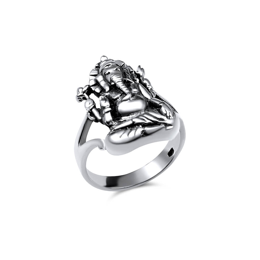 Ring Silber Ganesha
