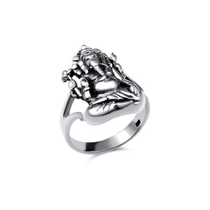 Ring Silber Ganesha