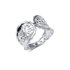 Ring Silber verziert