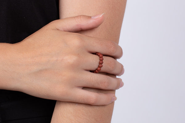 Ring Roter Jaspis
