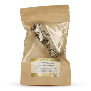 Yerba Santa & Weisser Salbei klein Räucherbündel
