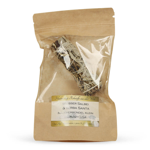 Yerba Santa & Weisser Salbei klein Räucherbündel