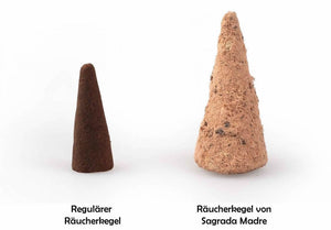 Rosenblüten Räucherkegel - Sagrada Madre