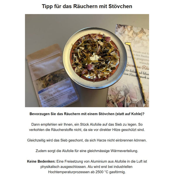 Räucherstövchen Delphi inkl. Zubehör