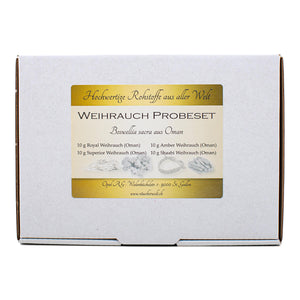 Weihrauch Oman Räucherset - 4 x Sorten