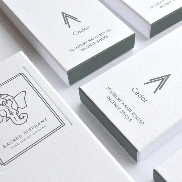 Zeder Räucherstäbchen - Sacred Elephant Luxury Incense