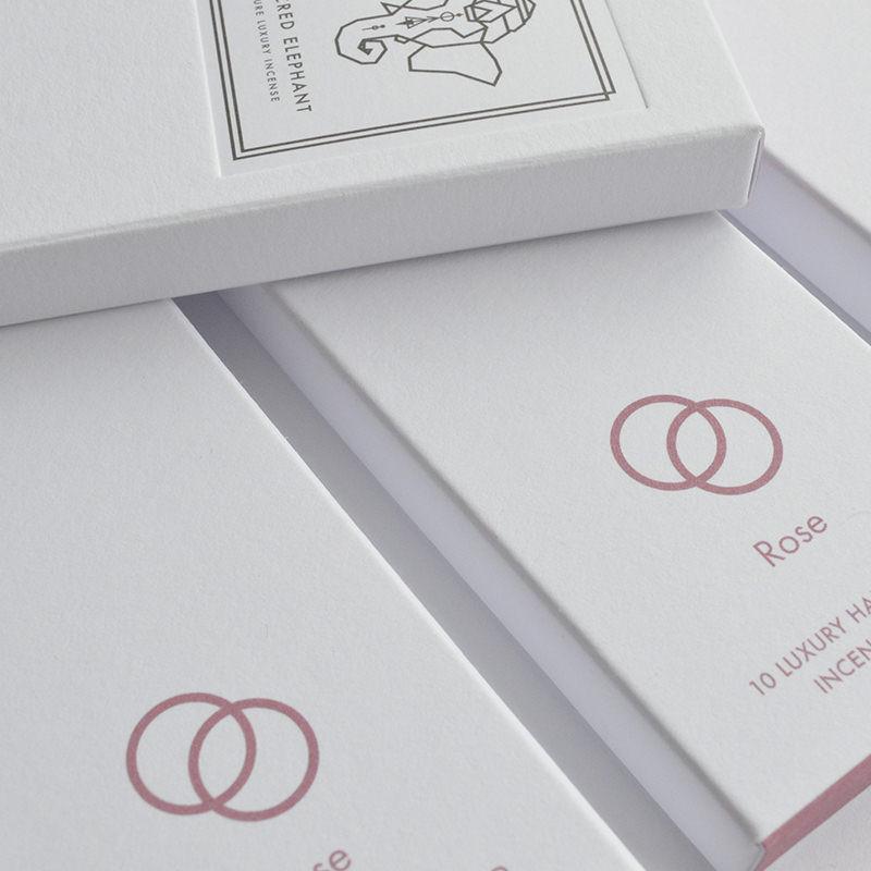 Rose Räucherstäbchen - Sacred Elephant Luxury Incense