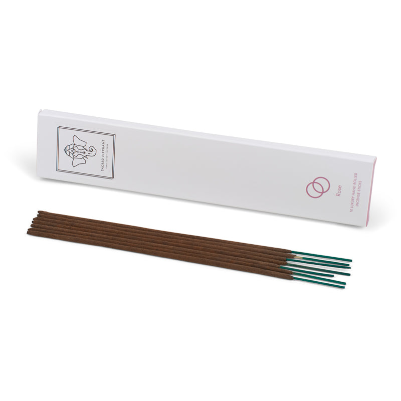 Rose Räucherstäbchen - Sacred Elephant Luxury Incense