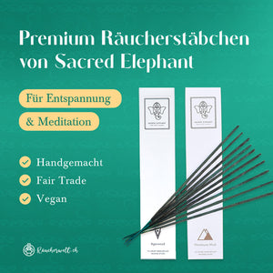 Adlerholz Räucherstäbchen - Sacred Elephant Spécialiste Incense
