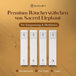 Frankie Räucherstäbchen - Sacred Elephant Luxury Incense