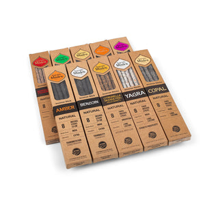 Natural Räucherstäbchen Komplettset - Sagrada Madre (10 x Sorten)