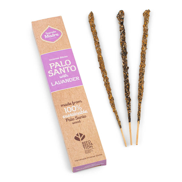 Palo Santo & Lavendel Räucherstäbchen - Sagrada Madre Palo Santo Linie