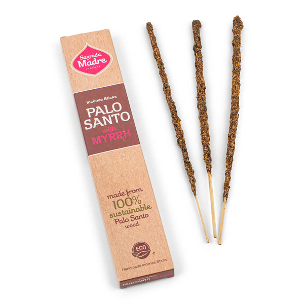 Palo Santo & Myrrhe Räucherstäbchen - Sagrada Madre Palo Santo Linie