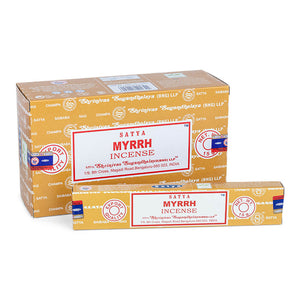 Myrrhe Räucherstäbchen - Satya