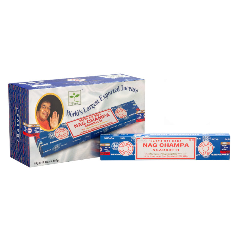 Nag Champa Räucherstäbchen 15 g - Satya Sai Baba