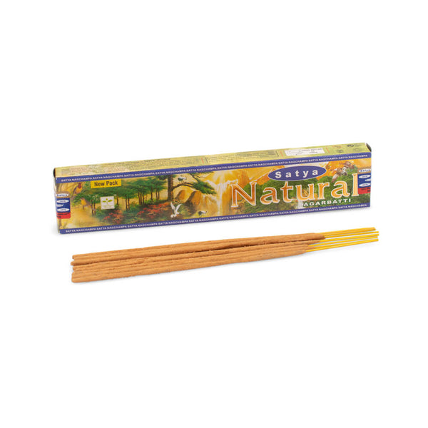 Natural Räucherstäbchen 15 g - Satya