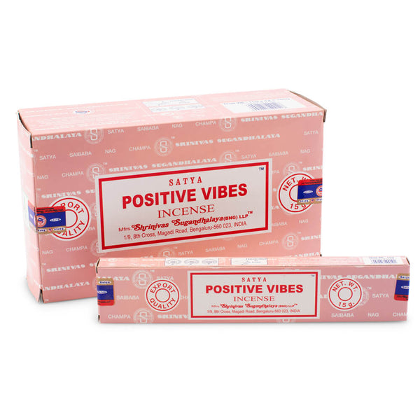 Positive Vibes (Positive Schwingungen) Räucherstäbchen - Satya