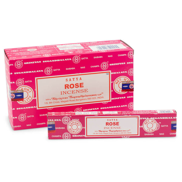 Rose Räucherstäbchen - Satya
