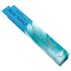 Blue Topaz Räucherstäbchen - Shoyeido Magnifiscents Edelsteine