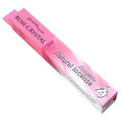 Rose Crystal Räucherstäbchen - Shoyeido Magnifiscents Edelsteine