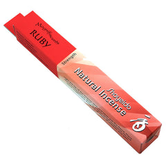 Ruby (Rubin) Räucherstäbchen - Shoyeido Magnifiscents Edelsteine