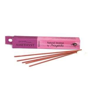 Amethyst (Amethyst) Räucherstäbchen - Shoyeido Magnifiscents Edelsteine