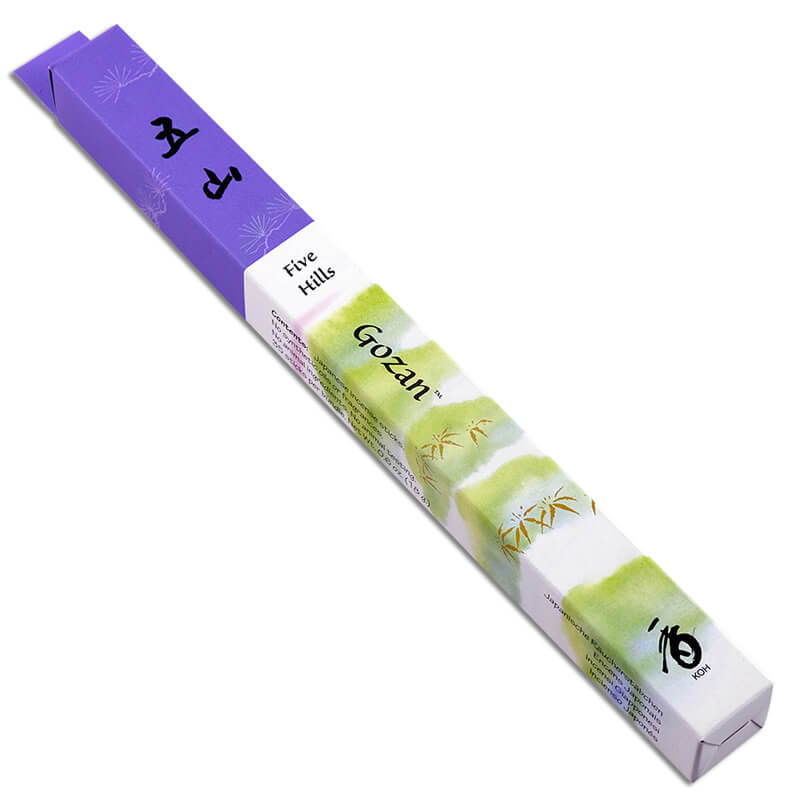 Gozan (Fünf Hügel) Räucherstäbchen - Shoyeido Natur & Tradition