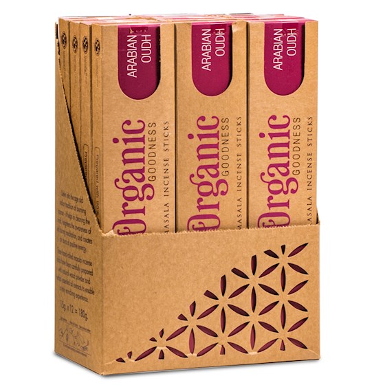 Arabian Oudh Räucherstäbchen - Song of India "Organic Goodness"