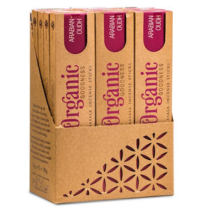 Arabian Oudh Räucherstäbchen - Song of India "Organic Goodness"