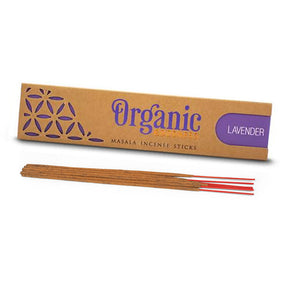 Lavendel Räucherstäbchen - Song of India "Organic Goodness"