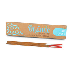 Nag Champa Räucherstäbchen - Song of India "Organic Goodness"