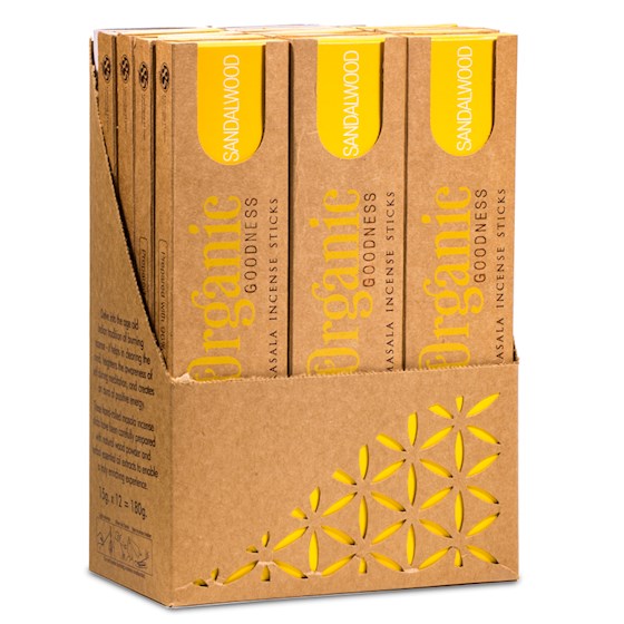 Sandelholz Räucherstäbchen - Song of India "Organic Goodness"