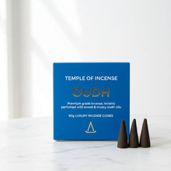 Oudh Räucherkegel - Temple of Incense