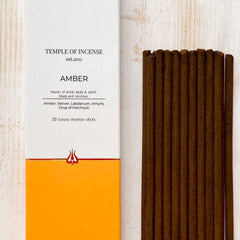 Amber Räucherstäbchen - Temple of Incense
