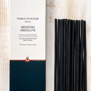 Benzoin Absolute Räucherstäbchen - Temple of Incense