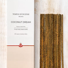 Coconut Dream Räucherstäbchen - Temple of Incense