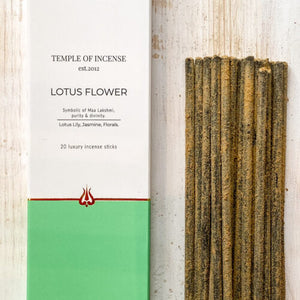 Lotus Flower Räucherstäbchen - Temple of Incense