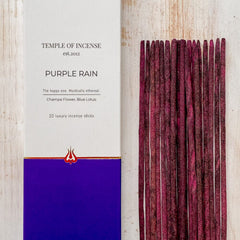 Purple Rain Räucherstäbchen - Temple of Incense