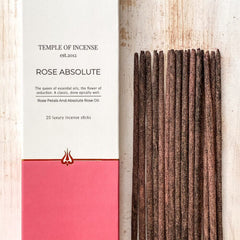 Rose Absolute Räucherstäbchen - Temple of Incense