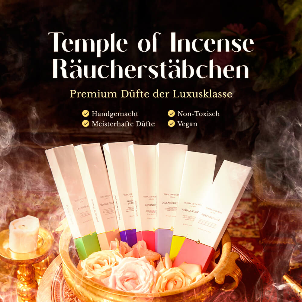 Patchouli Woods Räucherstäbchen - Temple of Incense