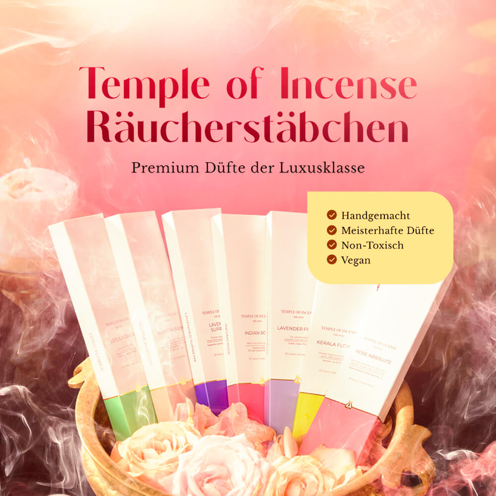 Ganesha Räucherstäbchen - Temple of Incense