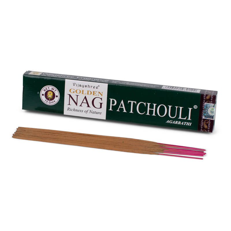 Nag Patchouli Räucherstäbchen - Vijayshree Golden