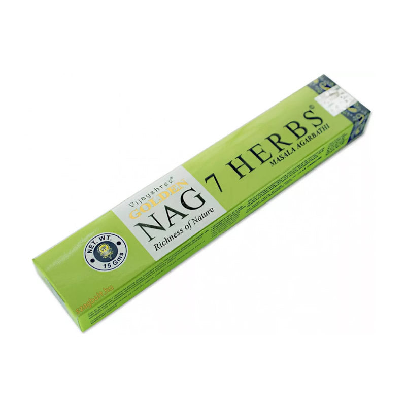 Nag 7 Herbs Räucherstäbchen - Vijayshree Golden