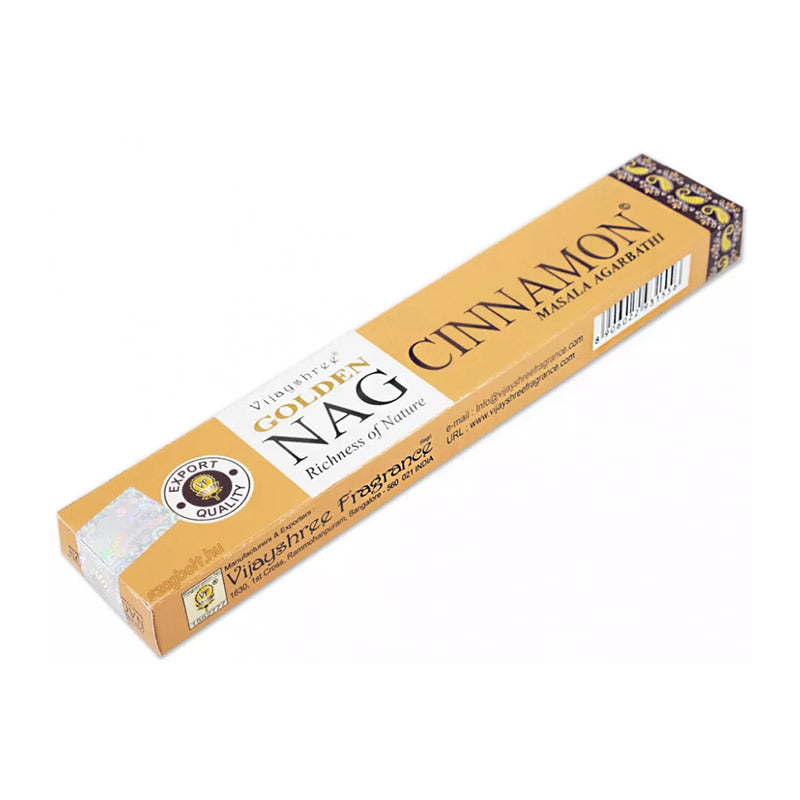 Nag Cinnamon Räucherstäbchen - Vijayshree Golden