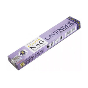 Nag Lavender Räucherstäbchen - Vijayshree Golden