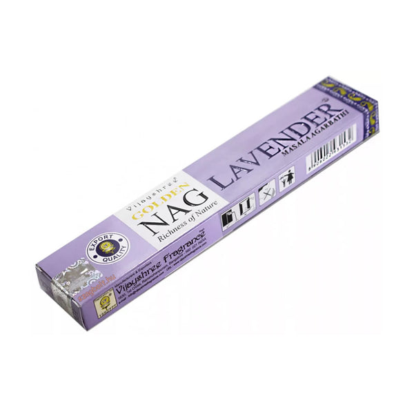 Nag Lavender Räucherstäbchen - Vijayshree Golden
