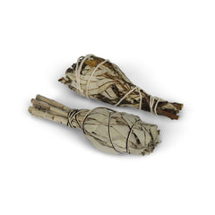 Duopack Weisser Salbei- & Yerba Santa Räucherbündel